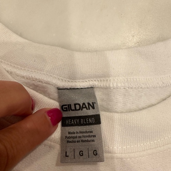 Skull sweatshirt. Size large. Unisex size. - Picture 4 of 7